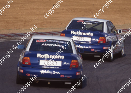 1997 Kya Bankfin 1 Terry Moss leading Chris Aberdein Audi A4 (Colin Watling Photographic) (48)