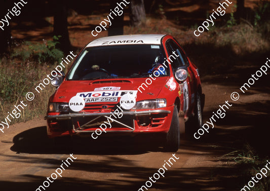 1997 Toyota Dealer Rally 101 Satwant Singh Surinder Thathi confirm (Watling Photo)(1)