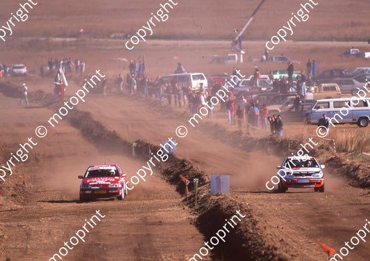1997 Toyota Dealer Rally 7 Tjaart vd Walt, CIndy Harding Golf 8 (Watling Photo) (2)