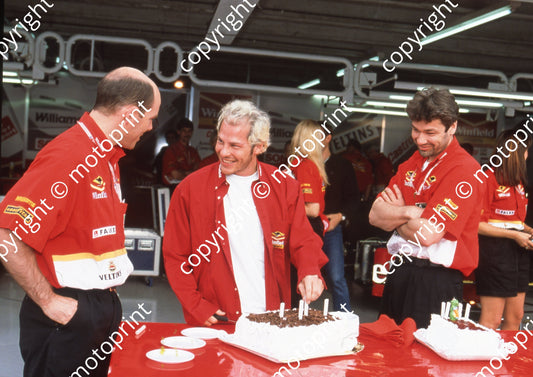 1998 Argentinian GP  Jacques Villeneuve birthday boy Williams FW20 (9)