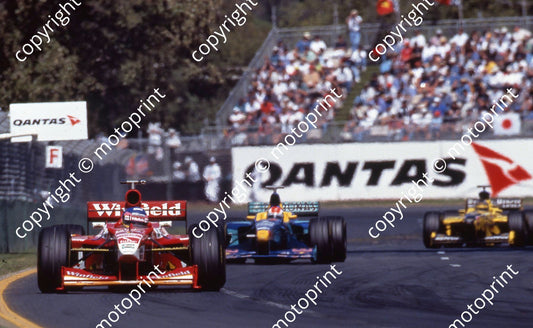 1998 Australian GP Villeneuve 335