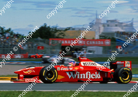 1998 Canadian GP Jacques Villeneuve 10th Williams FW20 (27)