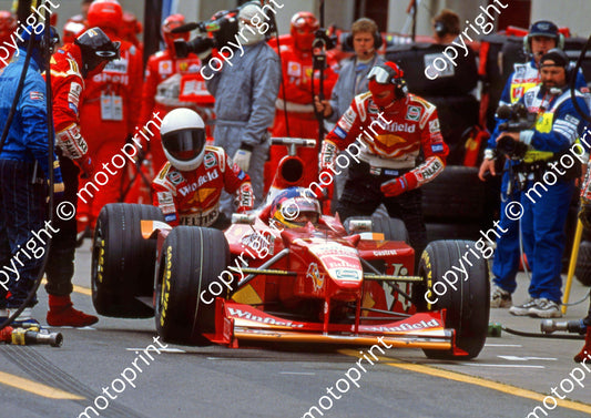 1998 French GP Jacques Villeneuve 4th  Williams FW20 (25)