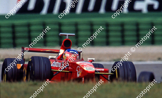 1998 German GP Jacques Villeneuve 3rd Williams FW20 (31)