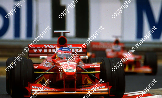 1998 Hungarian GP Jacques Villeneuve 3rd Williams FW20 (44)