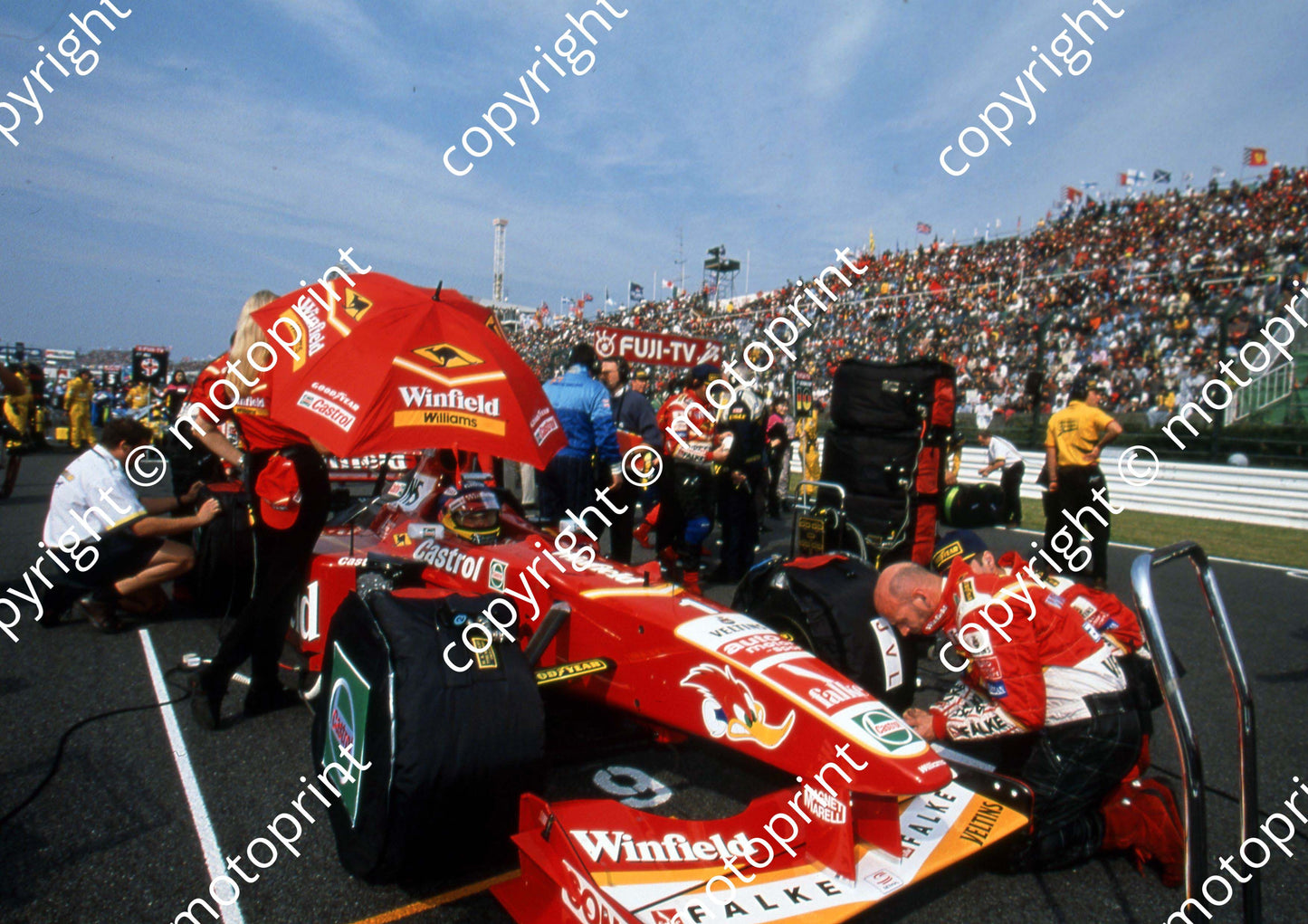 1998 Japanese GP Jacques Villeneuve 6th Williams FW20 (41)