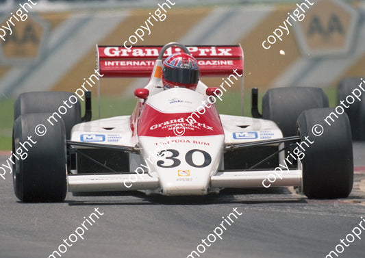 1998 Kya Dec F1 30 Steve Pontin-Waritier Arrows A5 (Colin Watling Photographic) (1)