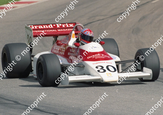 1998 Kya Dec F1 30 Steve Pontin-Waritier Arrows A5 (Colin Watling Photographic) (6)