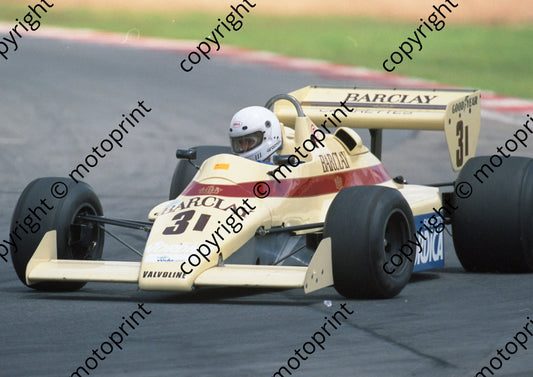 1998 Kya Dec F1 31 Frank Bradley Arrows A6 (Colin Watling Photographic) (70)