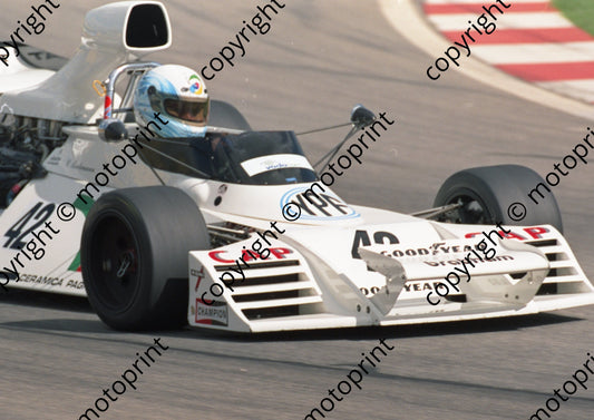 1998 Kya Dec F1 42 Piero Ratti - Mauro Pane Brabham BT42 (Colin Watling Photographic) (3)