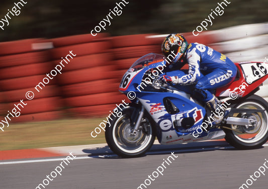1998 Kya MC 46 Brett MacLeod Suzuki GSXR (Watling Photo) (92)