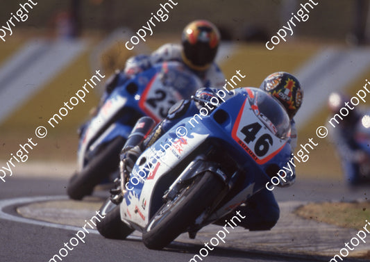 1998 Kya MC 46 Brett MacLeod Suzuki GSXR (Watling Photo) (93)