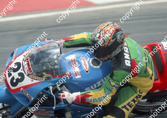 1998 Kya Nov SA v Aus 23 Brad Anassis Suzuki (Colin Watling Photographic) (87)
