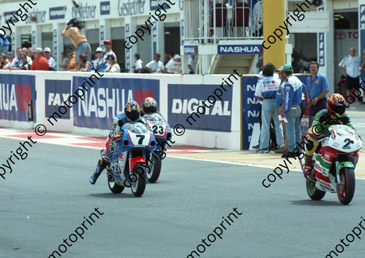 1998 Kya Nov SA v Aus 2 Greg Dreyer, 7 Graeme van Breda, 23Brad Anassis (Colin Watling Photographic) (97)