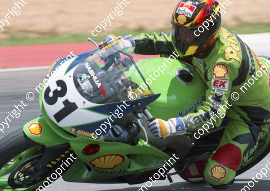 1998 Kya Nov SA v Aus 31 Rob Petersen Kawasaki (Colin Watling Photographic) (95)