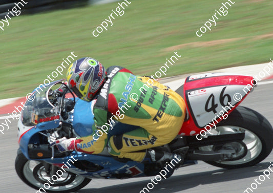 1998 Kya Nov SA v Aus 46 Brett McLeod Suzuki (Colin Watling Photographic) (94)