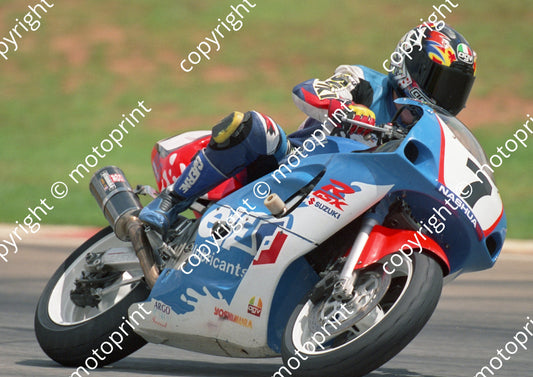 1998 Kya Nov SA v Aus 7 Graeme van Breda Suzuki (Colin Watling Photographic) (91)