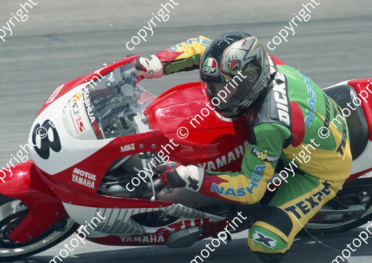 1998 Kya Nov SA v Aus 8 Mike Dickenson Yamaha (Colin Watling Photographic) (2)