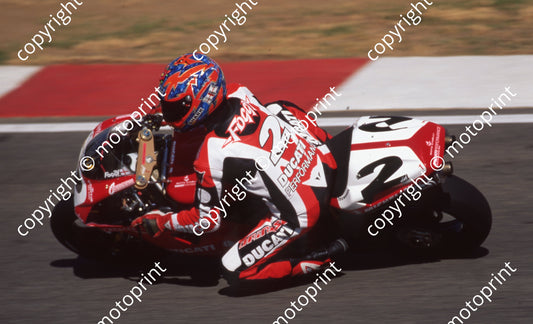 1998 Kya SBK 2 Carl Fogarty Ducati (Watling Photo)462 (2)