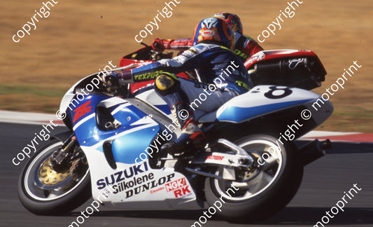 1998 Kya SBK 8 James Whitham Suzuki (Watling Photo)