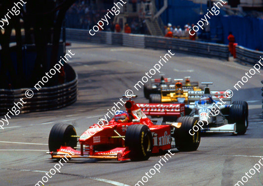 1998 Monaco GP Jacques Villeneuve 5th Williams FW20 (21)