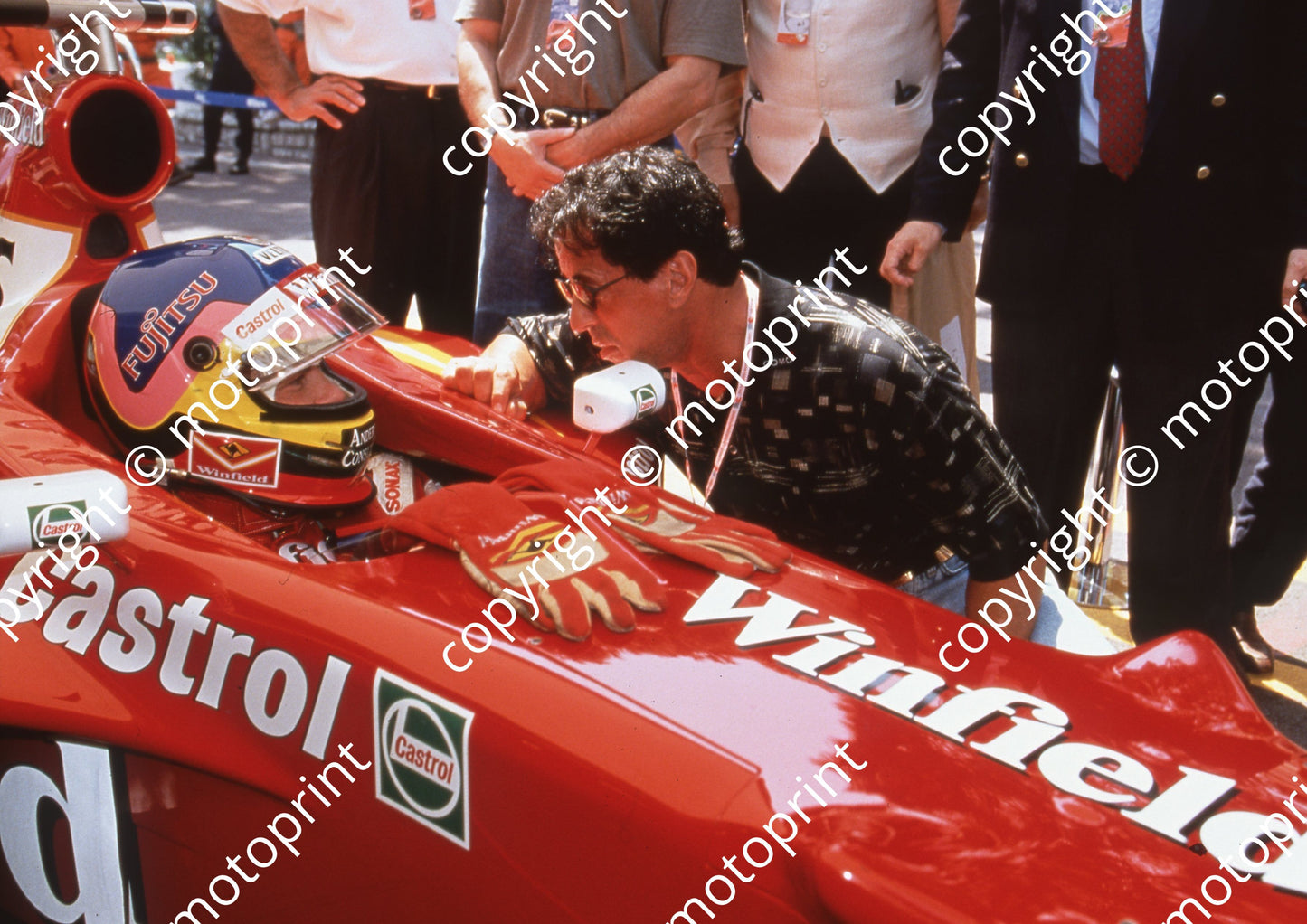 1998 Monaco GP Jacques Villeneuve 5th Williams FW20 (22)
