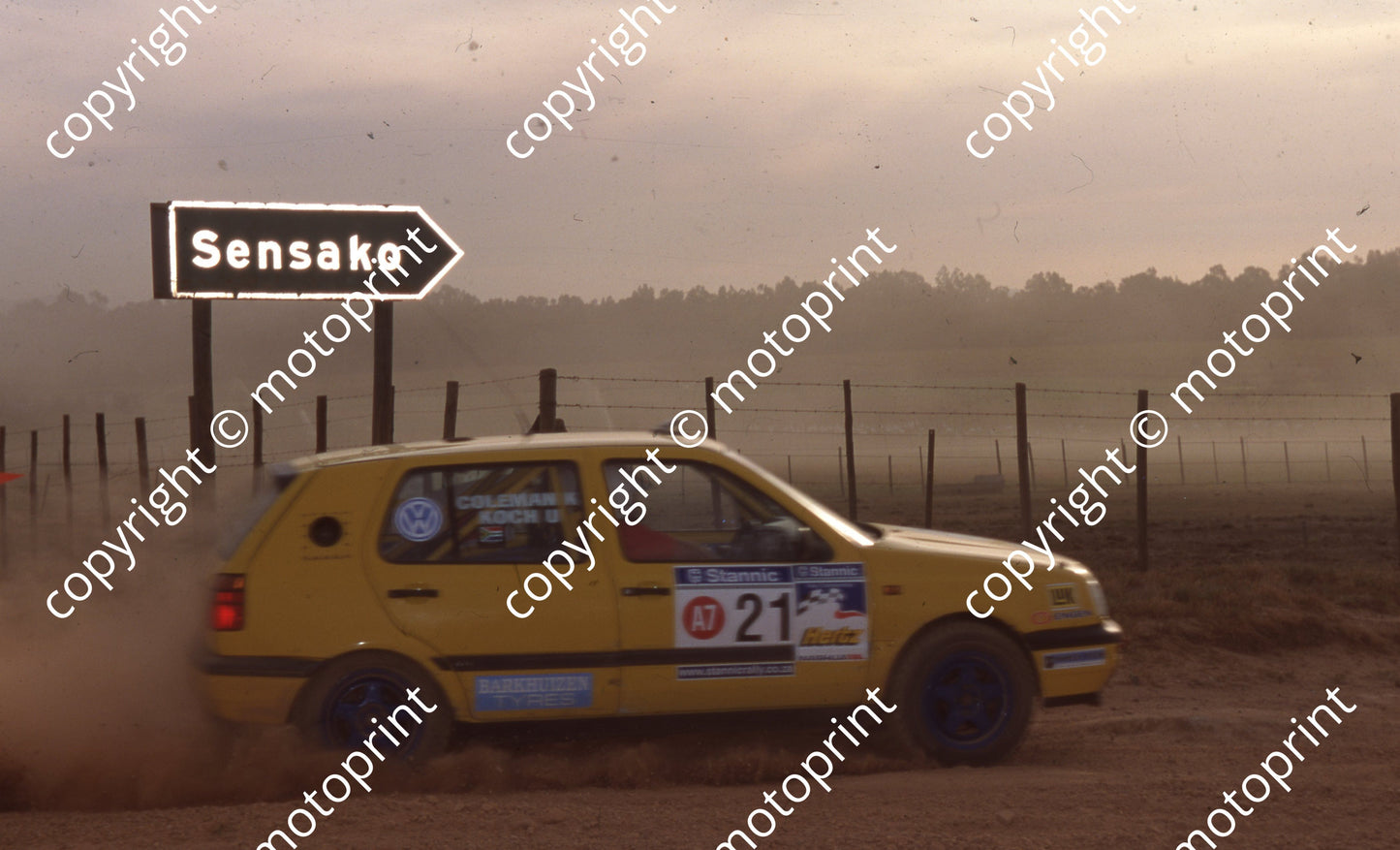 1998 Stannic Rally 21 Keith Coleman, Uwe Koch Golf (Watling Photo) (15)