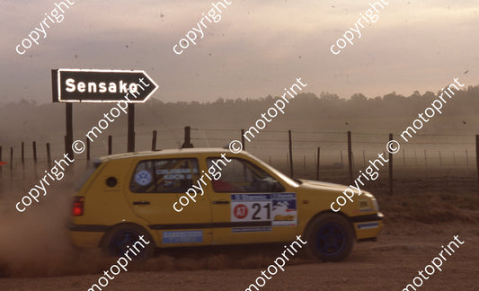 1998 Stannic Rally 21 Keith Coleman, Uwe Koch Golf (Watling Photo) (15)