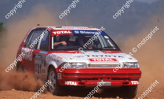 1998 Stannic Rally 31 J-P Damseaux, Pierre Arries Conquest (Watling Photo) (99)