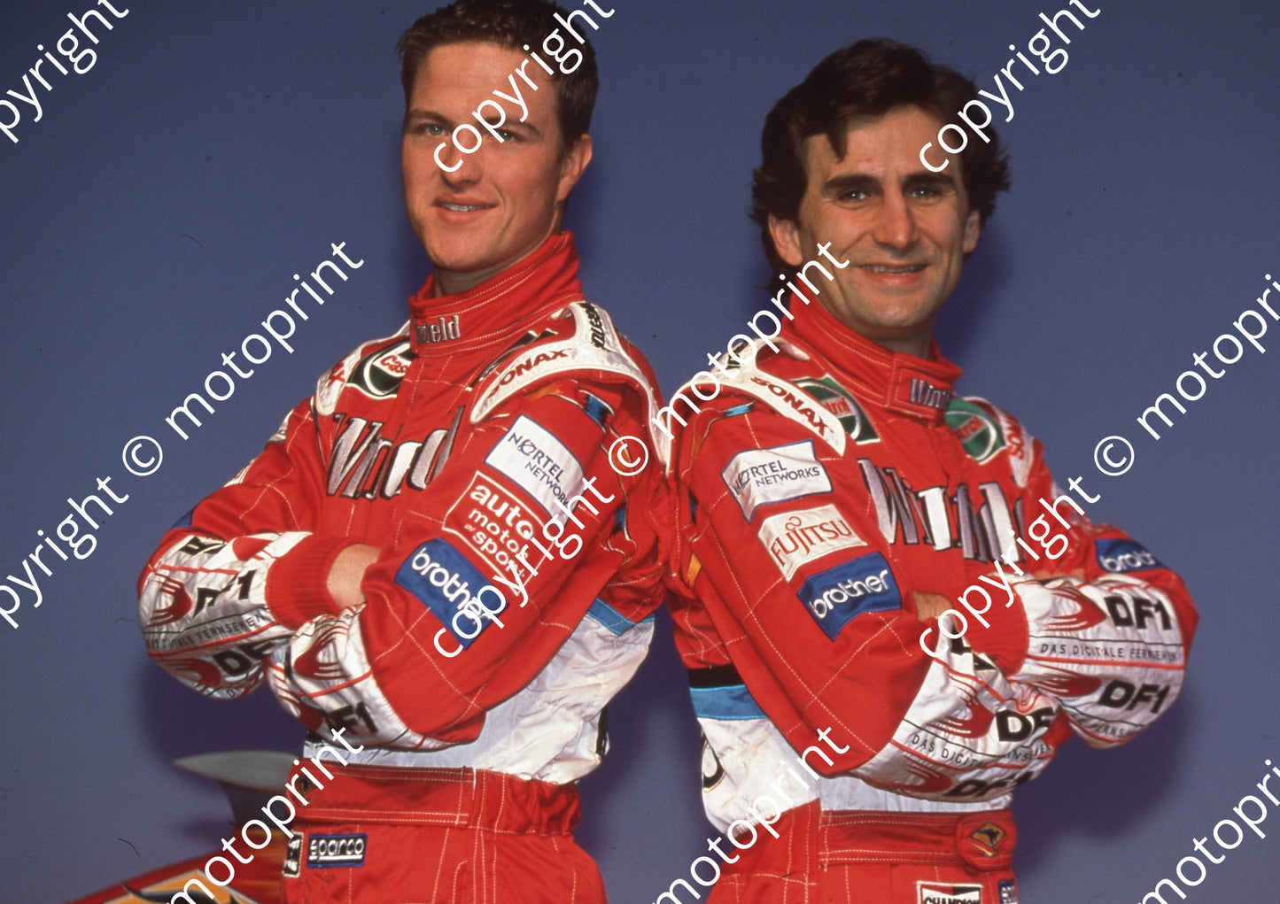 1999 At team launch Williams FW21 (1)