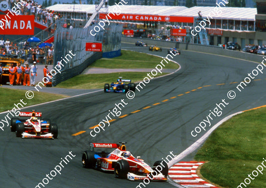 1999 Canadian GP Alex Zanardi  Williams FW21