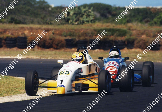 1999 FF Johan Fourie Mygale SJ98; Tannith Gardner Van Diemen RF98  (6)