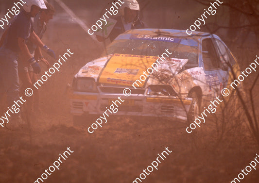 1999 Gestetner Rally 17 John Brewin, Terry Porter Opel (Colin Watling Photographic) (5)