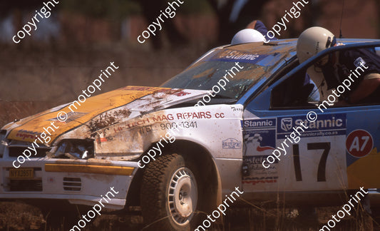 1999 Gestetner Rally 17 John Brewin, Terry Porter Opel (Colin Watling Photographic) (9)