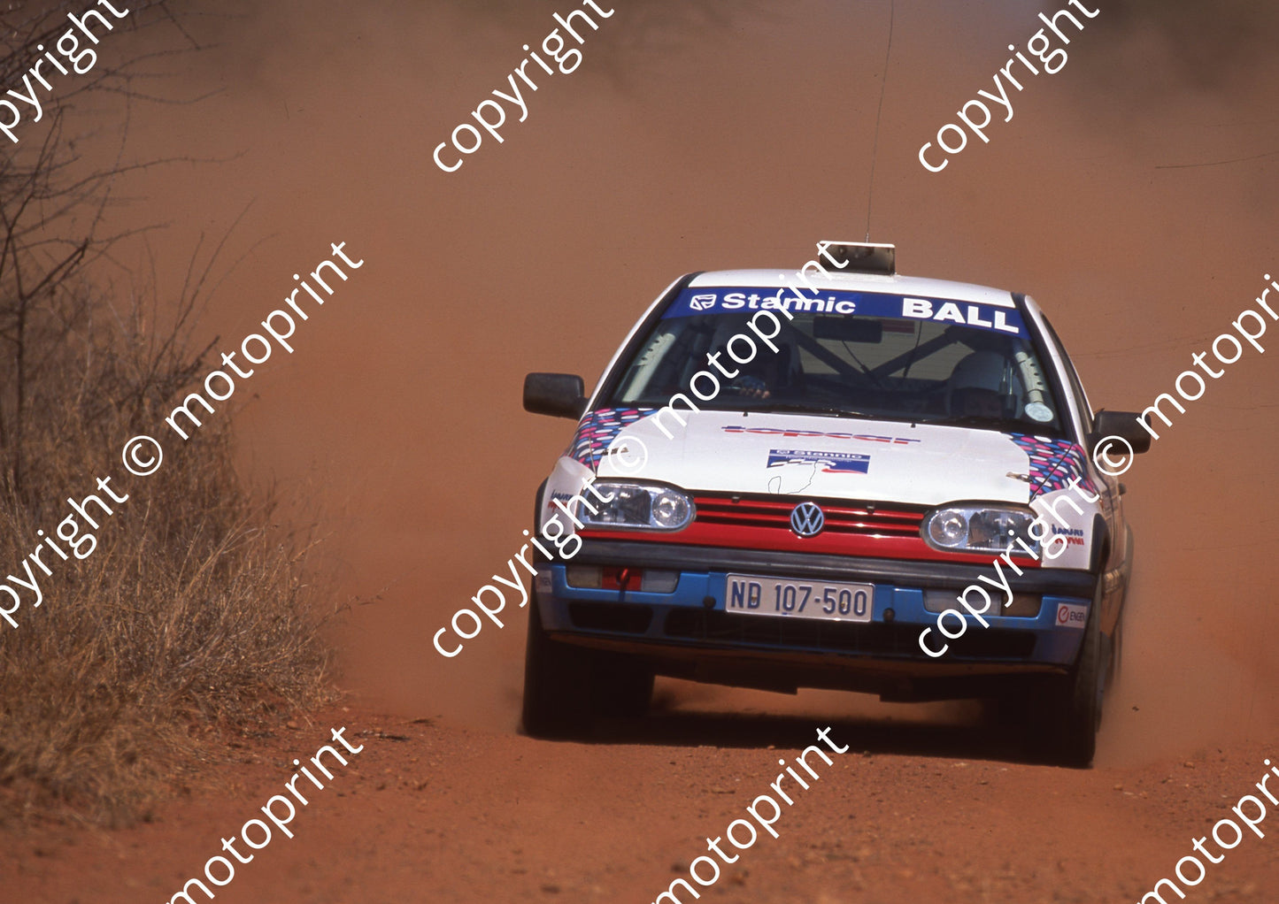 1999 Great North Rally 13 Tony Ball, Martie Olivier Golf(Watling Photo)  (1)