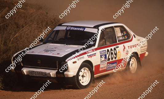 1999 Great North Rally 269 J Gemmell, E Finniss Toyota (Watling Photo) (47)