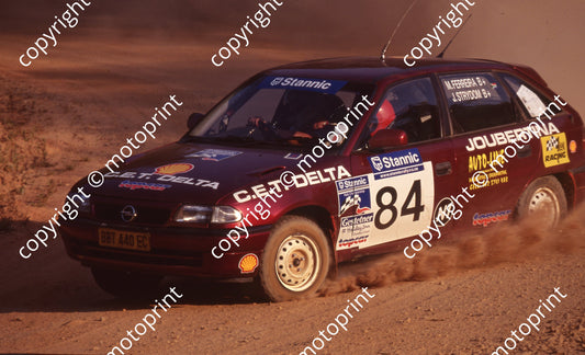 1999 Great North Rally 84 J Strydom, M Ferreira Opel (Watling Photo) (28)