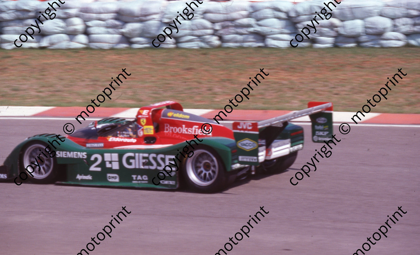 1999 Kya ISP 2 Baldi Policand Lavaggi Ferrari 333SP NOT SHARP (Watling Photo)  (3)