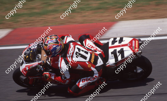 1999 Kya SBK 11 Troy Corser Ducati (Watling Photo) (6)