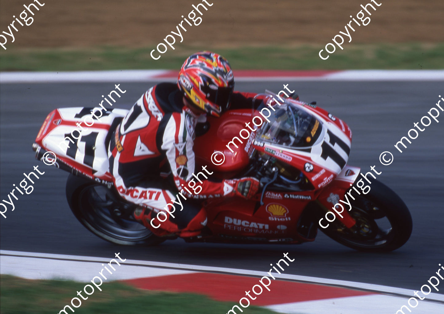 1999 Kya SBK 11 Troy Corser Ducati (Watling Photo) (7)