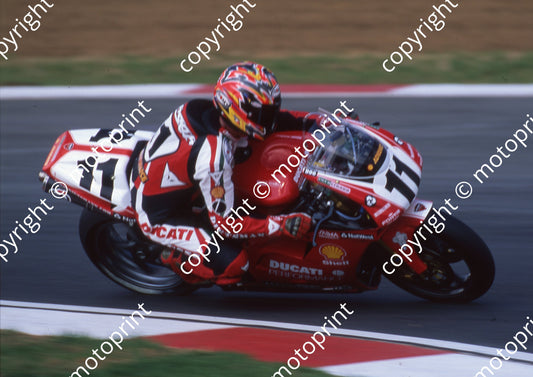 1999 Kya SBK 11 Troy Corser Ducati (Watling Photo) (7)