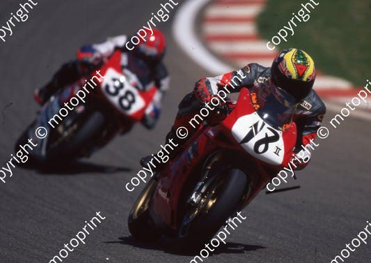 1999 Kya SBK 18 Carlos Macias Perdomo Ducati (Watling Photo) (1)