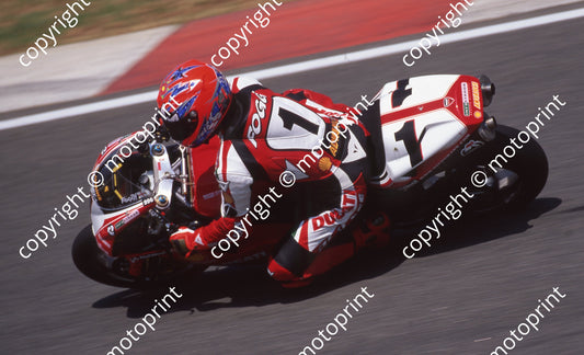 1999 Kya SBK 1 Carl Fogarty Ducati (Watling Photo) (1)