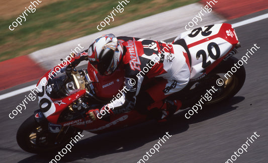1999 Kya SBK 20 Doriano Romboni Ducati (Colin Watling Photographic) (2)