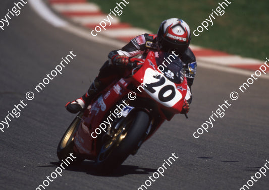 1999 Kya SBK 20 Doriano Romboni Ducati (Watling Photo) (2)