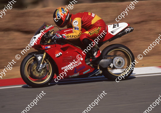 1999 Kya SBK 27 Frederic Protat Ducati (Watling Photo) (2)