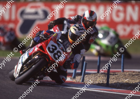 1999 Kya SBK 38 Lance Isaacs Ducati 14th (Watling Photo) (4)