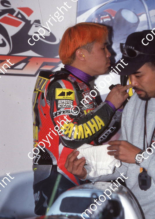 1999 Kya SBK 41 Noriyuki Haga Yamaha PITS (Watling Photo) (2)