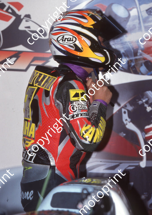 1999 Kya SBK 41 Noriyuki Haga Yamaha PITS (Watling Photo) (3)