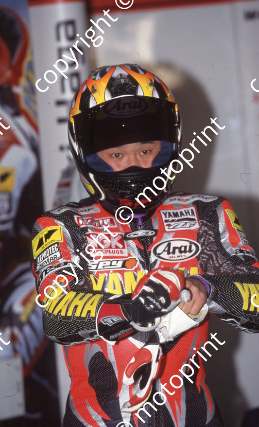1999 Kya SBK 41 Noriyuki Haga Yamaha PITS (Watling Photo) (5)